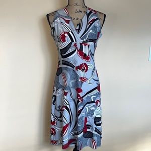 Vintage Y2k Printed Halter Dress
